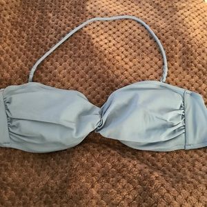 Victoria’s Secret Blue Bandeau Bikini Top